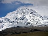 Shishapangma North 01 08 Shishapangma From North Base Camp Here�s a closer view of the 14th highest mountain in the world, Shishapangma, as it poked briefly out of the monsoon clouds.